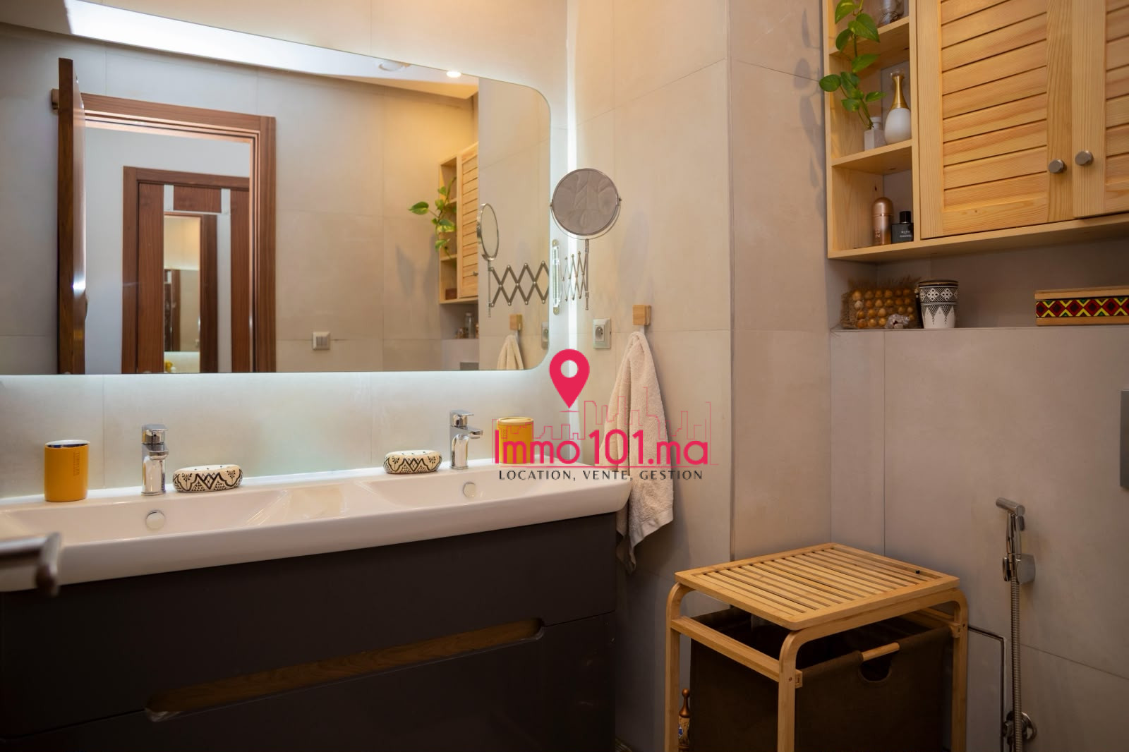 Location appartement meublé à l’Orangeraie Souissi SILAM2515